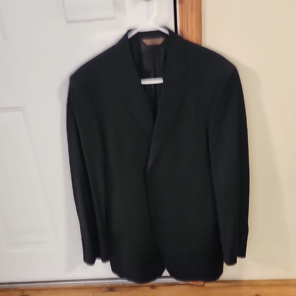 Pronto Uomo Men's Black Single-Breasted Blazer